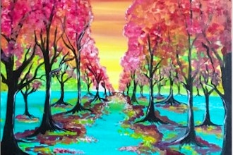 Paint Nite: The Colorful Path